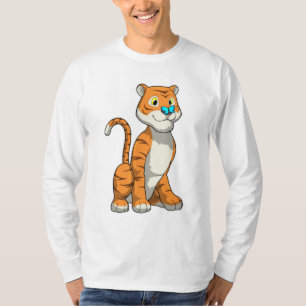 Camiseta Tigre com borboleta