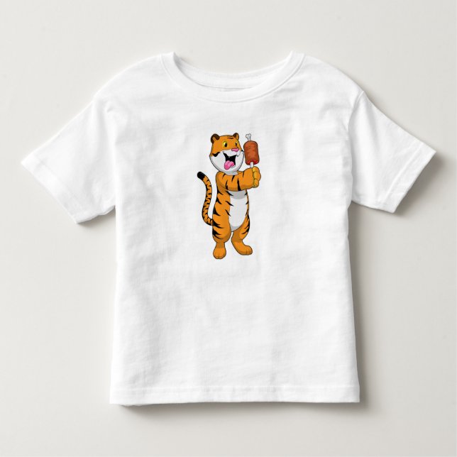 Camiseta Tigre com carne (Frente)
