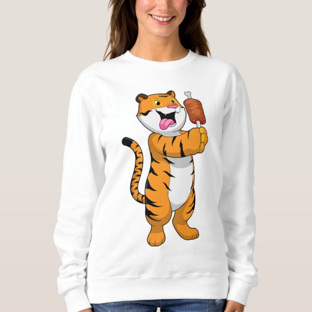 Camiseta Tigre com carne (Frente)