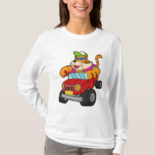 Camiseta Tigre com carro