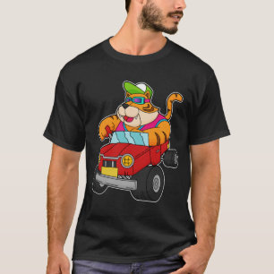 Camiseta Tigre com carro