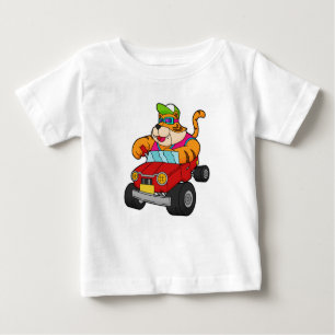 Camiseta Tigre com carro