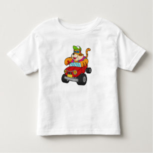 Camiseta Tigre com carro