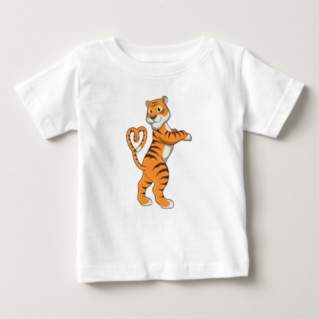 Camiseta Tigre com Coração (Frente)