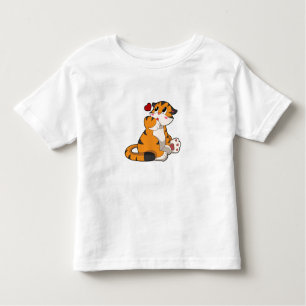 Camiseta Tigre com Coração