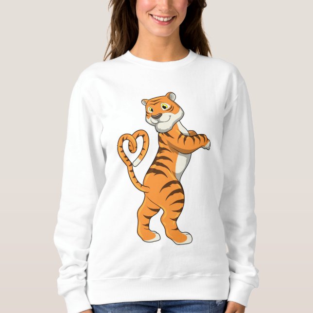 Camiseta Tigre com Coração (Frente)