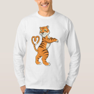 Camiseta Tigre com Coração