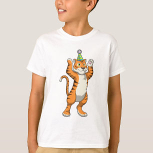 Camiseta Tigre com o Partido do Chapéu