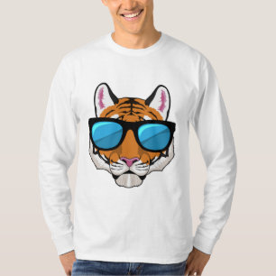 Camiseta Tigre com óculos de sol
