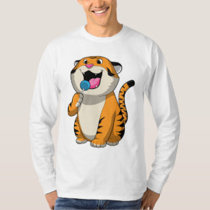 Camiseta Tigre com pirulito