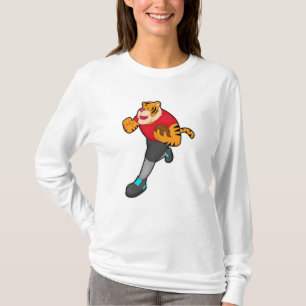 Camiseta Tigre como jogador de futebol