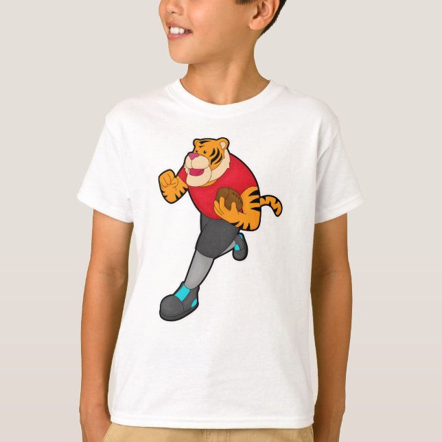 Camiseta Tigre como jogador de futebol (Frente)