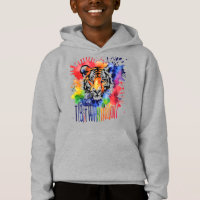 Tigre cor-de-água engraçado