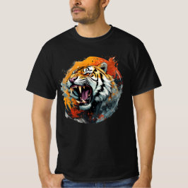 Camiseta Tigre - Cores intensas