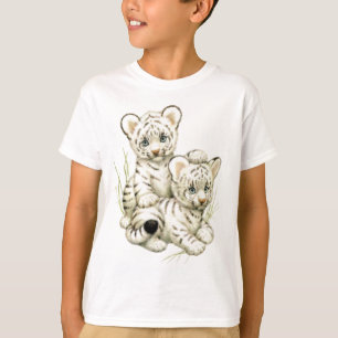 Camiseta Tigre Cubs branco bonito