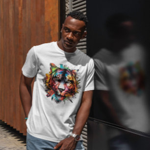 Camiseta Tigre de Aquarela
