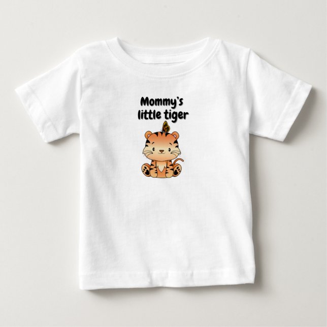 Camiseta Tigre de mamãe (Frente)