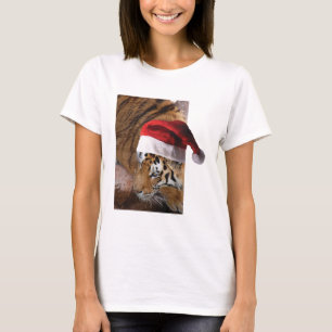 Camiseta Tigre de Natal