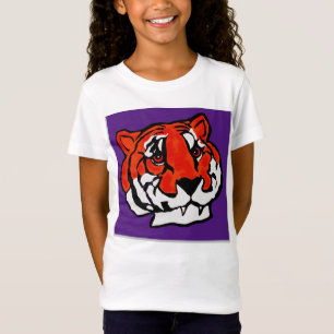 CAMISETA TIGRE DE RODAS E LARANJAS