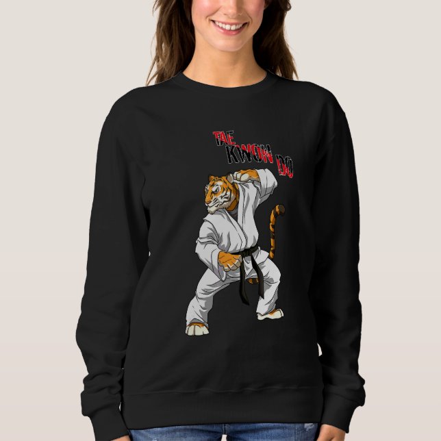 Camiseta Tigre de Taekwondo (Frente)