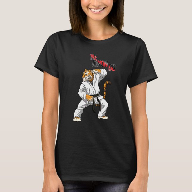 Camiseta Tigre de Taekwondo (Frente)