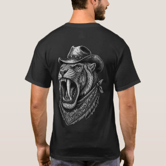 Camiseta Tigre Dente de Sabre – Gato Selvagem Ocidental