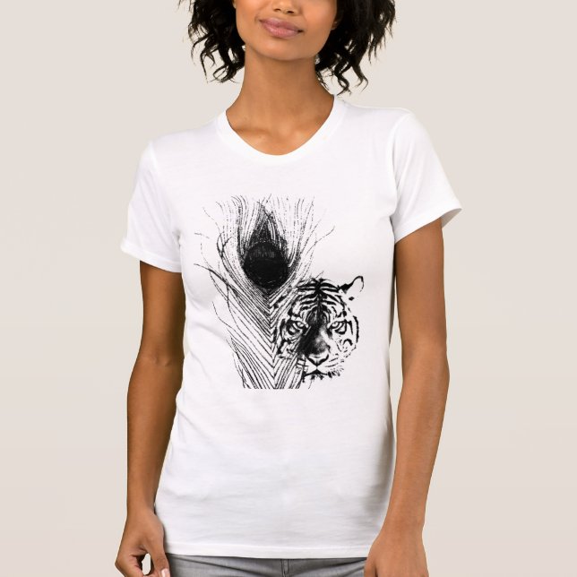Camiseta Tigre do EL & o pavão (Frente)