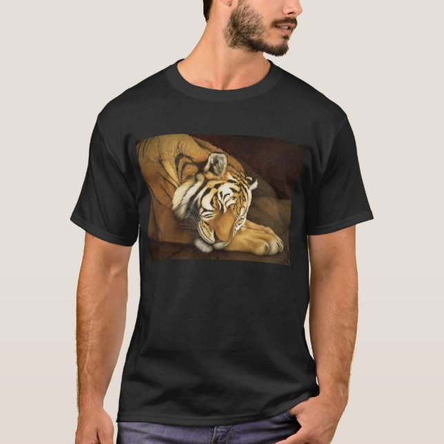Camiseta tigre do sono (Frente)
