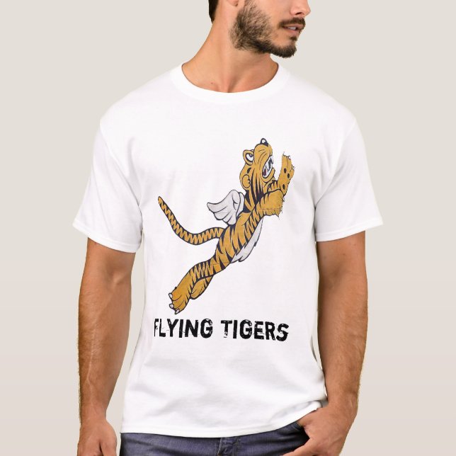 Camiseta Tigre do vôo (Frente)