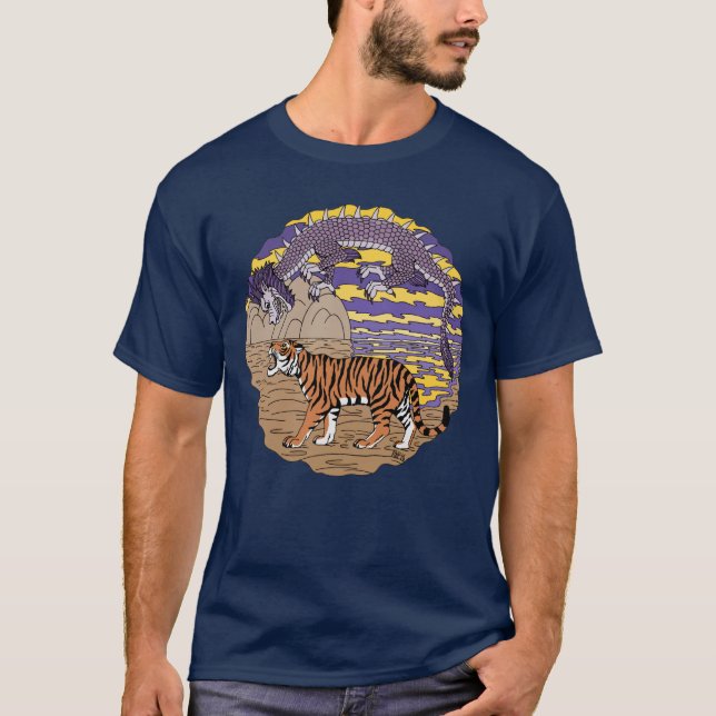 Camiseta Tigre e Dragão (Frente)