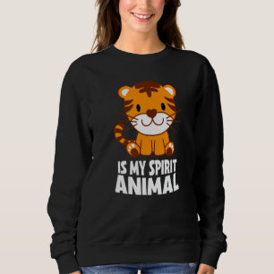 Camiseta Tigre é meu animal espiritual Eu pequeno tigre Eu