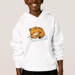 Camiseta Tigre em dormir com o Travesseiro