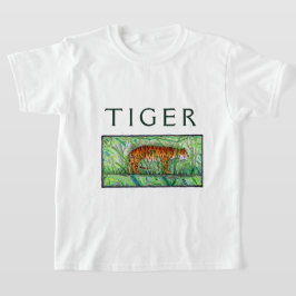 Camiseta Tigre em Pé