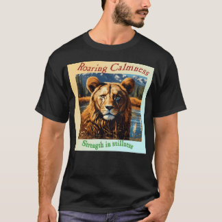 Camiseta tigre em um humor legal garoto