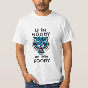 Camiseta Tigre Engraçado Grande Gato - Vida Selvagem Se Eu