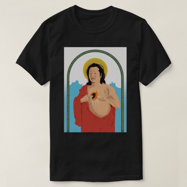 Camiseta Tigre engraçado, Poster (Frente do Design)