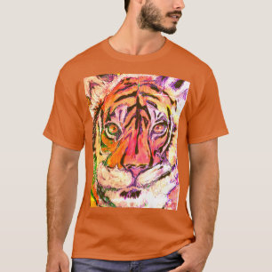 Camiseta Tigre Épico Olhando para Você, Multimídia
