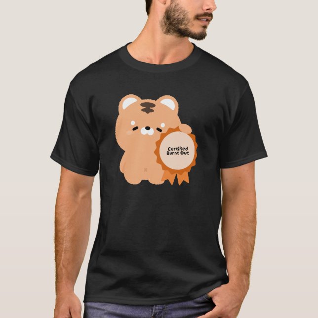 Camiseta Tigre Exausto Certificado (Frente)