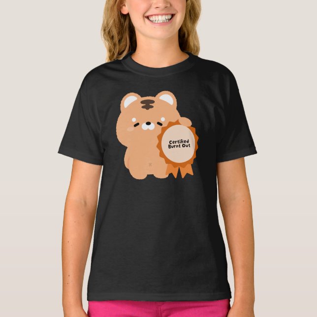 Camiseta Tigre Exausto Certificado (Frente)
