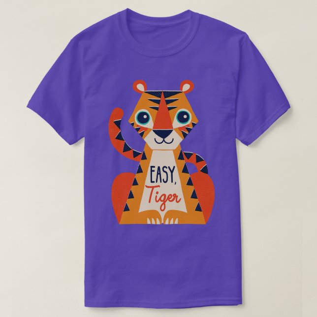 Camiseta Tigre Fácil (Frente do Design)