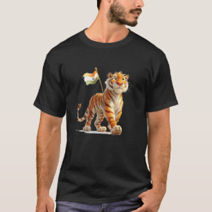 Camiseta Tigre Indiano Procura por Bengal e Amantes de Gato
