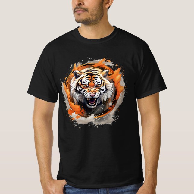 Camiseta Tigre Intensa (Frente)
