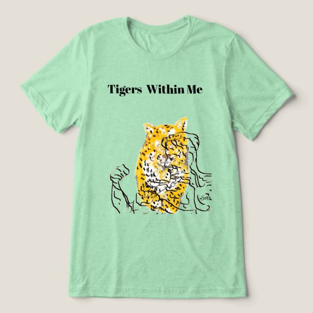 Camiseta : Tigre Interior (Design frontal)