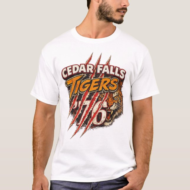 Camiseta Tigre Irritado (Frente)