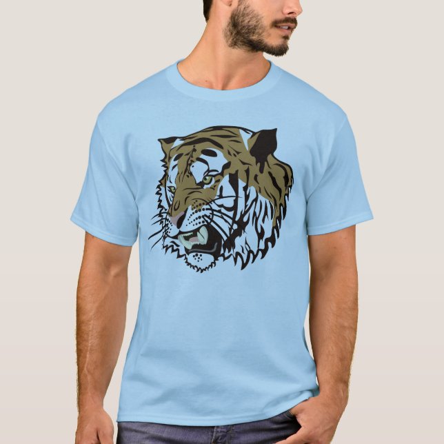 Camiseta Tigre irritado (Frente)