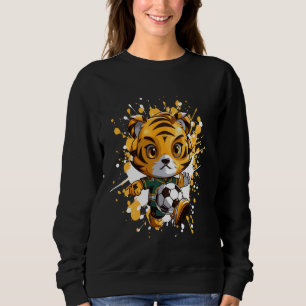 Camiseta Tigre Jogando Futebol - Bicho