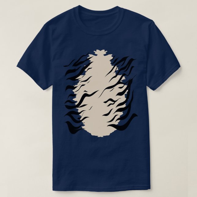 Camiseta Tigre Laranja Strike (Frente do Design)