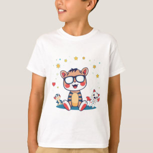 Camiseta Tigre legal com Amigos