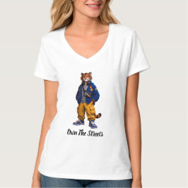 Camiseta Tigre Legal em Arte de Streetwear - Estilo Urbano