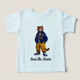 Camiseta Tigre Legal em Arte de Streetwear - Estilo Urbano